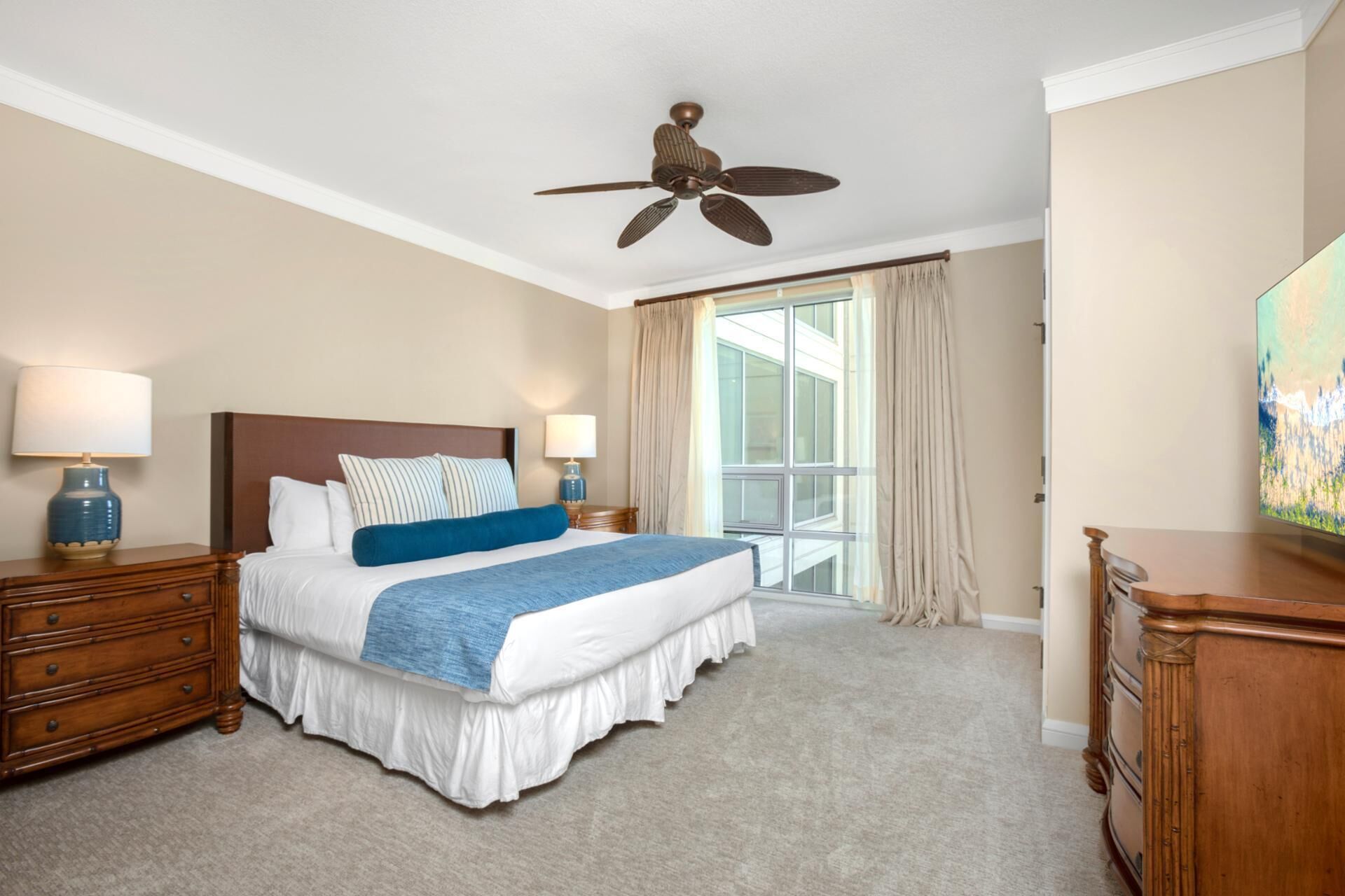 Condo, 2 habitaciones, aire acondicionado, vista al océano (2 Bedrooms HKH-515) | 3 habitaciones, ropa de cama de alta calidad y decoración personalizada 