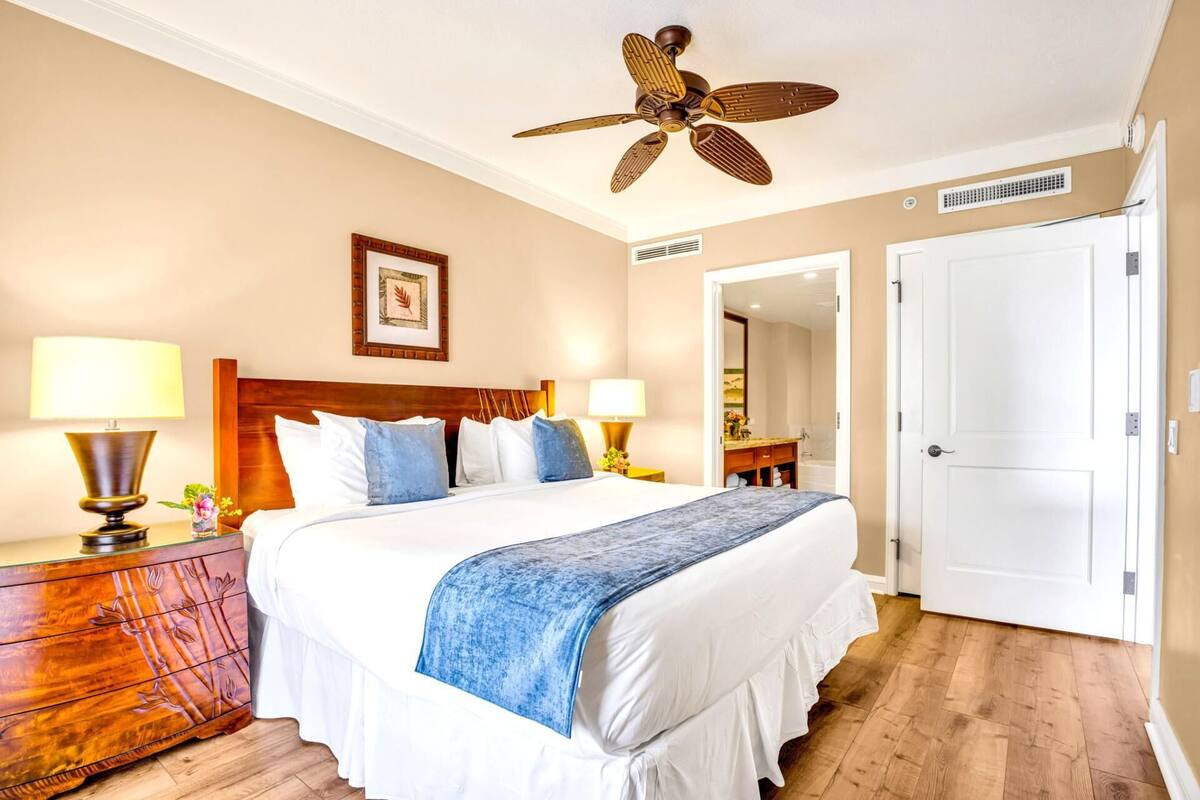 Villa, 2 Bedrooms, Ocean View (Ocean View, Sleeps 6 (HKH-305)) | 3 bilik tidur, peralatan tempat tidur premium 