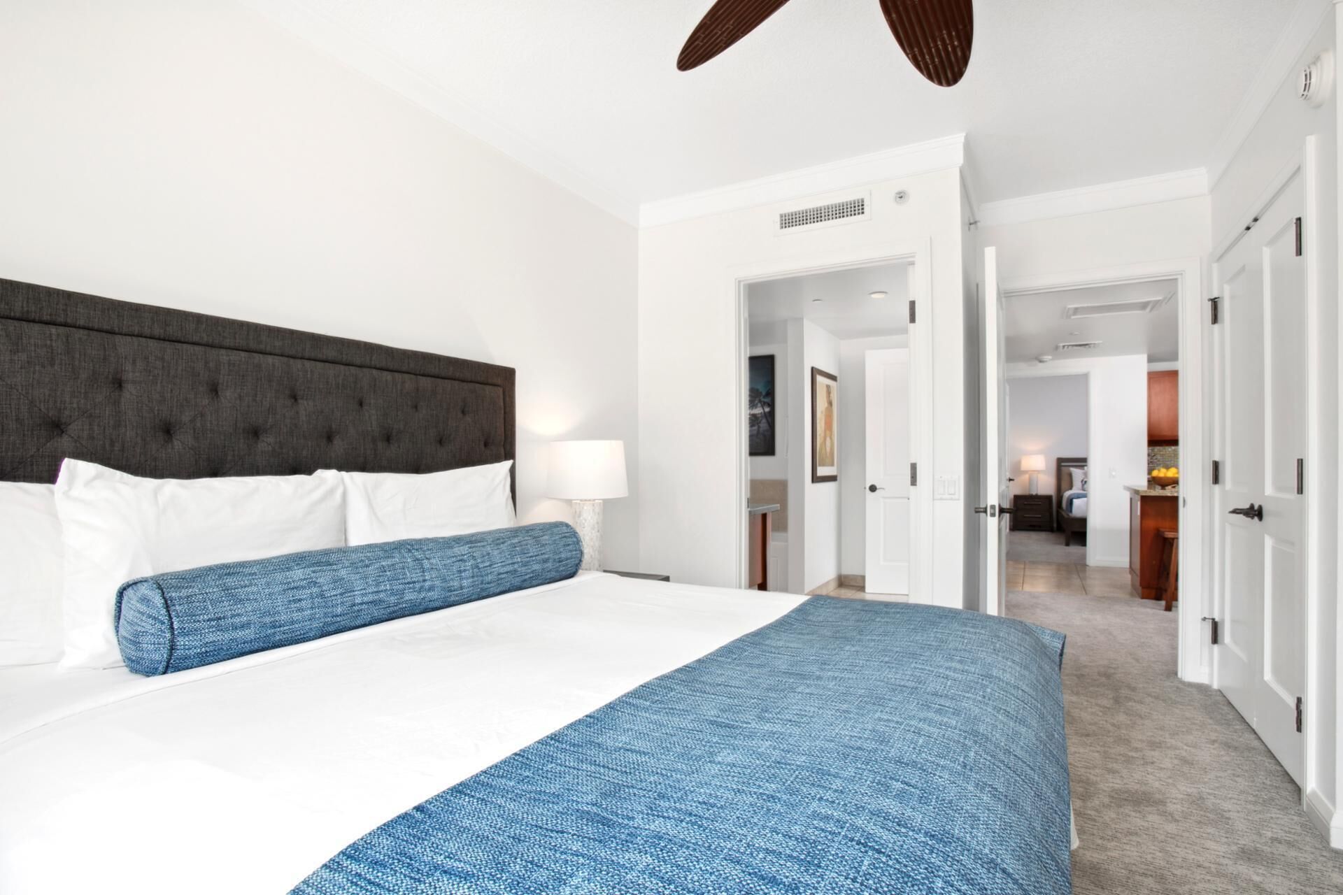 Condo, 2 habitaciones, aire acondicionado, vista al océano (2 Bedrooms HKH-236) | 3 habitaciones, ropa de cama de alta calidad y decoración personalizada 