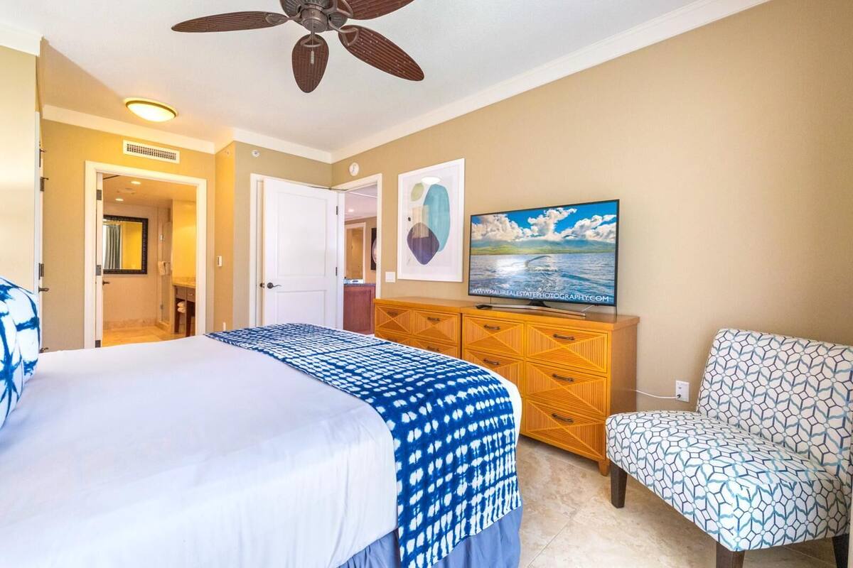 Villa, 2 Bedrooms, Penyaman udara, Ocean View (Ocean View, Sleeps 6 (HKH-409)) | 3 bilik tidur, peralatan tempat tidur premium 