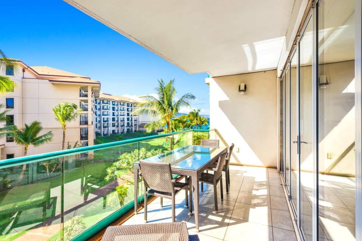 Condo, 1 Bedroom, Balcony, Partial Ocean View (HKH-318) | Terrace/patio