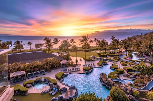 Condo, 3 Bedrooms, Air conditioning, Ocean View (3 Bedrooms HKH-550) | Front of property - Honua Kai Hokulani by KBM (Kaanapali)