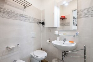 Douche, sèche-cheveux, bidet