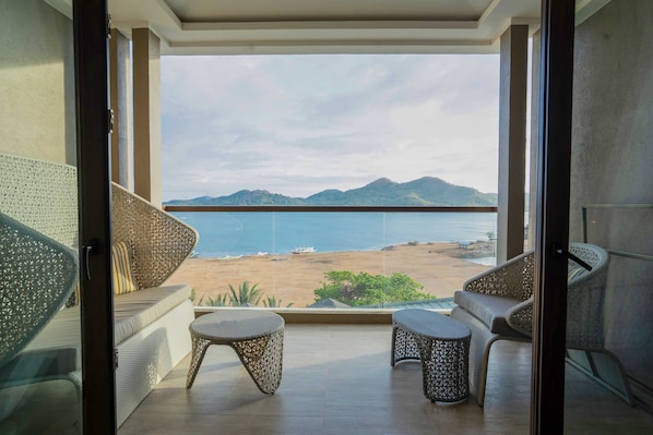 Vue depuis le balcon