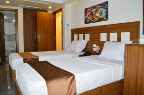 Free WiFi, bed sheets