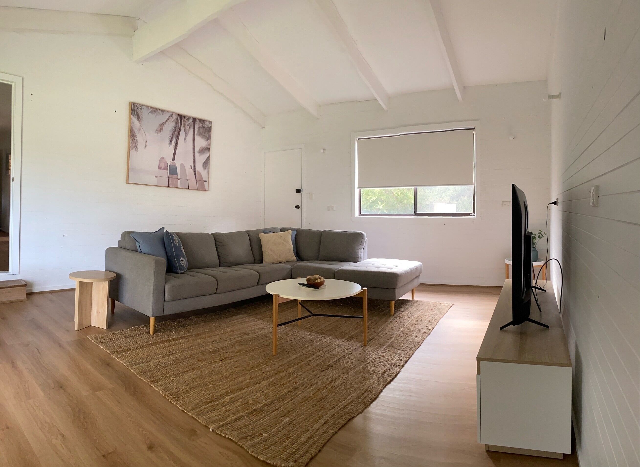 Living Room with Smart TV 