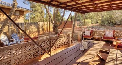 Sedona Retreat with Red Rock Views, Mid-Century Charm | Upper Level Duplex