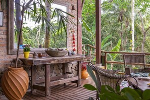 Porch - Pousada Encanto das Aguas (Ilhabela)