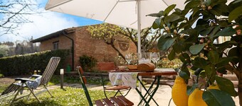 Regarda - Countryhouse Nocino 1 in the middle of Lake Garda vineyards