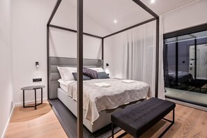 4 عدّة غرف نوم ومكواة/لوح كي وواي فاي وملاءات أسرّة