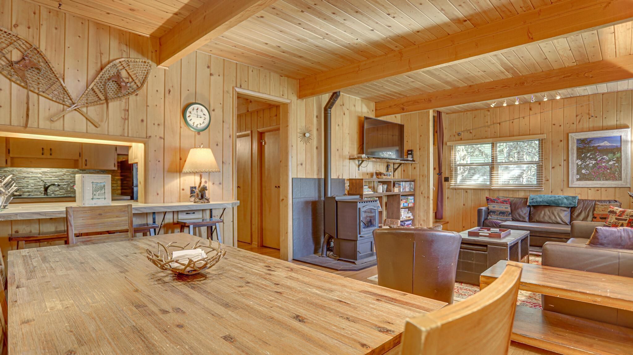 Moosewood Cabin, A Dog-friendly Family Cabin In Govt. Camp, Hot Tub, Deck, Bbq - Cooper Spur Mountain Resort, OR