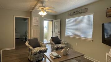 Condo, 2 Bedrooms | Living area | TV