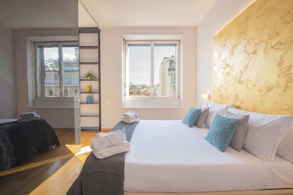 1 Schlafzimmer, Bügeleisen/Bügelbrett, kostenloses WLAN, Bettwäsche