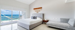 2 bedrooms, desk, iron/ironing board, travel cot