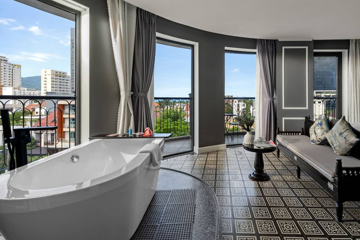 Suite Junior, balcon | Vue de la chambre