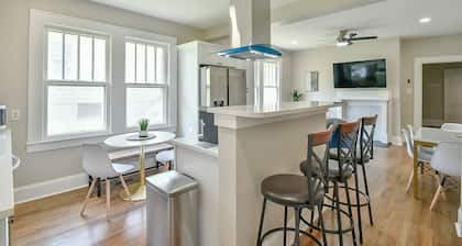 Comfortable 6 Bdrm~Fenced Backyard~Near Downtown!