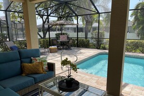 Außenpool, beheizter Pool