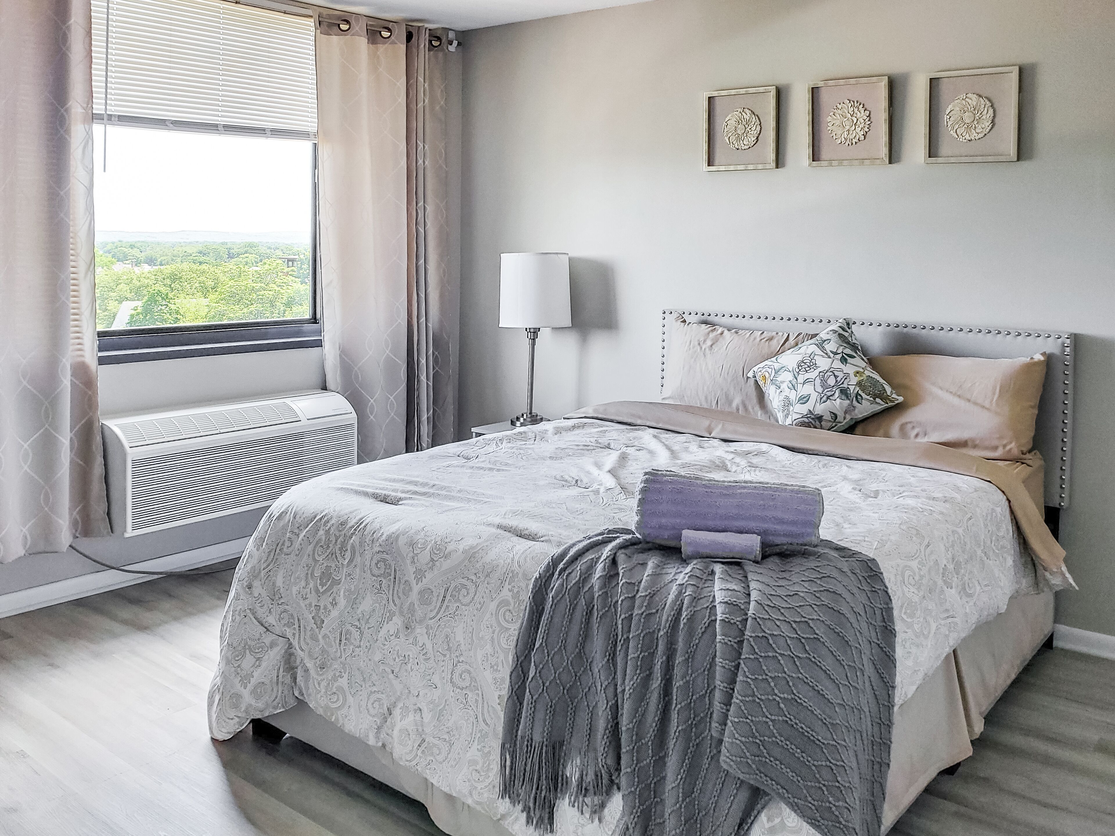 2 bedrooms, desk, iron/ironing board, free WiFi