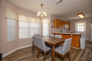 Cabin, Multiple Beds, Kitchen | Private kitchen | Fridge, microwave, oven, dishwasher