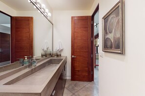 Hair dryer, towels - Luxurious home with hot tub, indoor/outdoor fireplace & WiFi - great location (Ketchum)