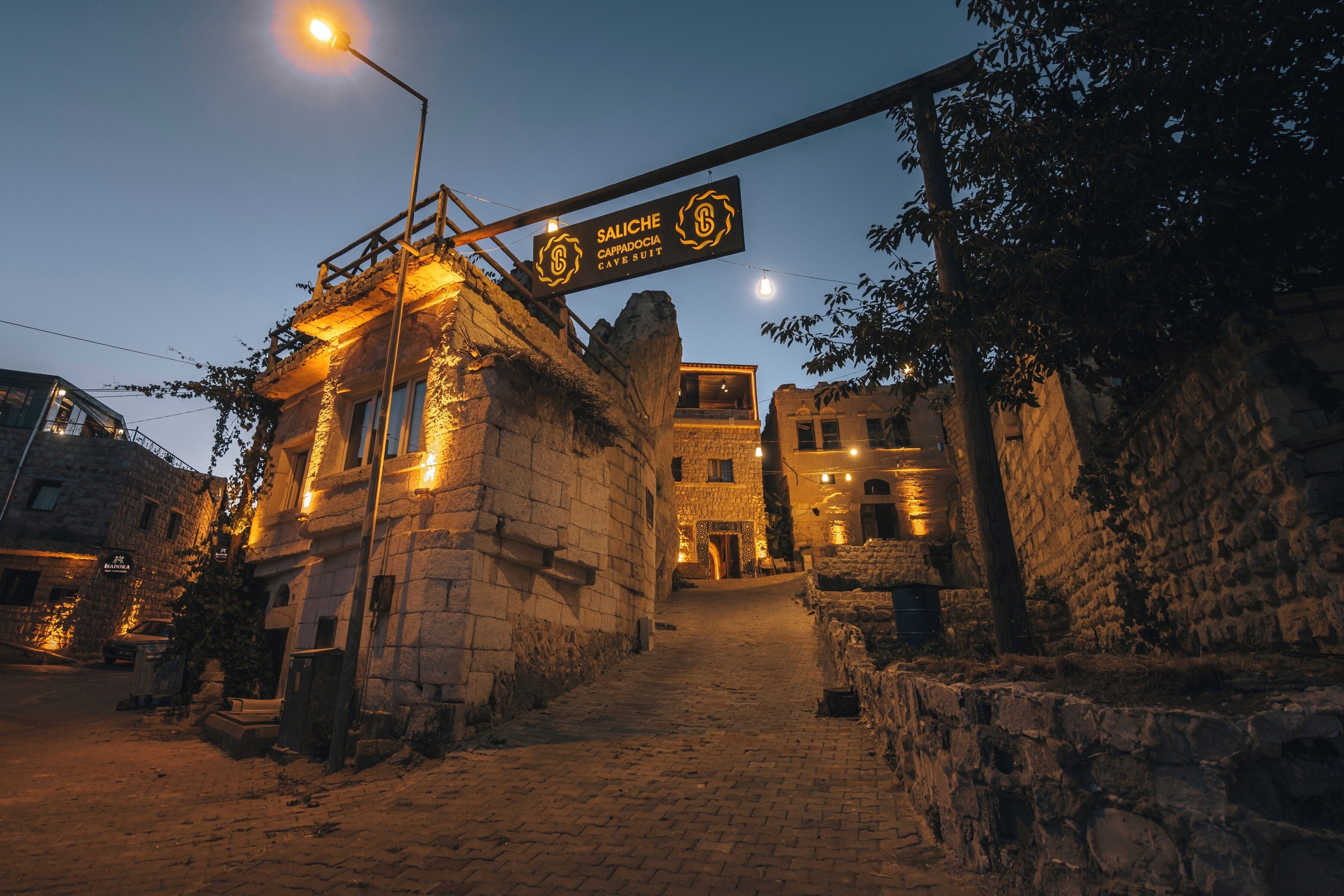 Façade de l’hébergement