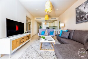 TV - Lotus | Apartment with terrace in La Cala de Mijas (La Cala de Mijas)