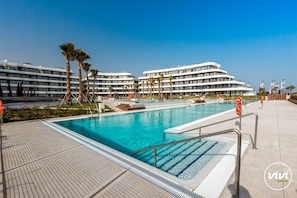 Indoor pool, a heated pool