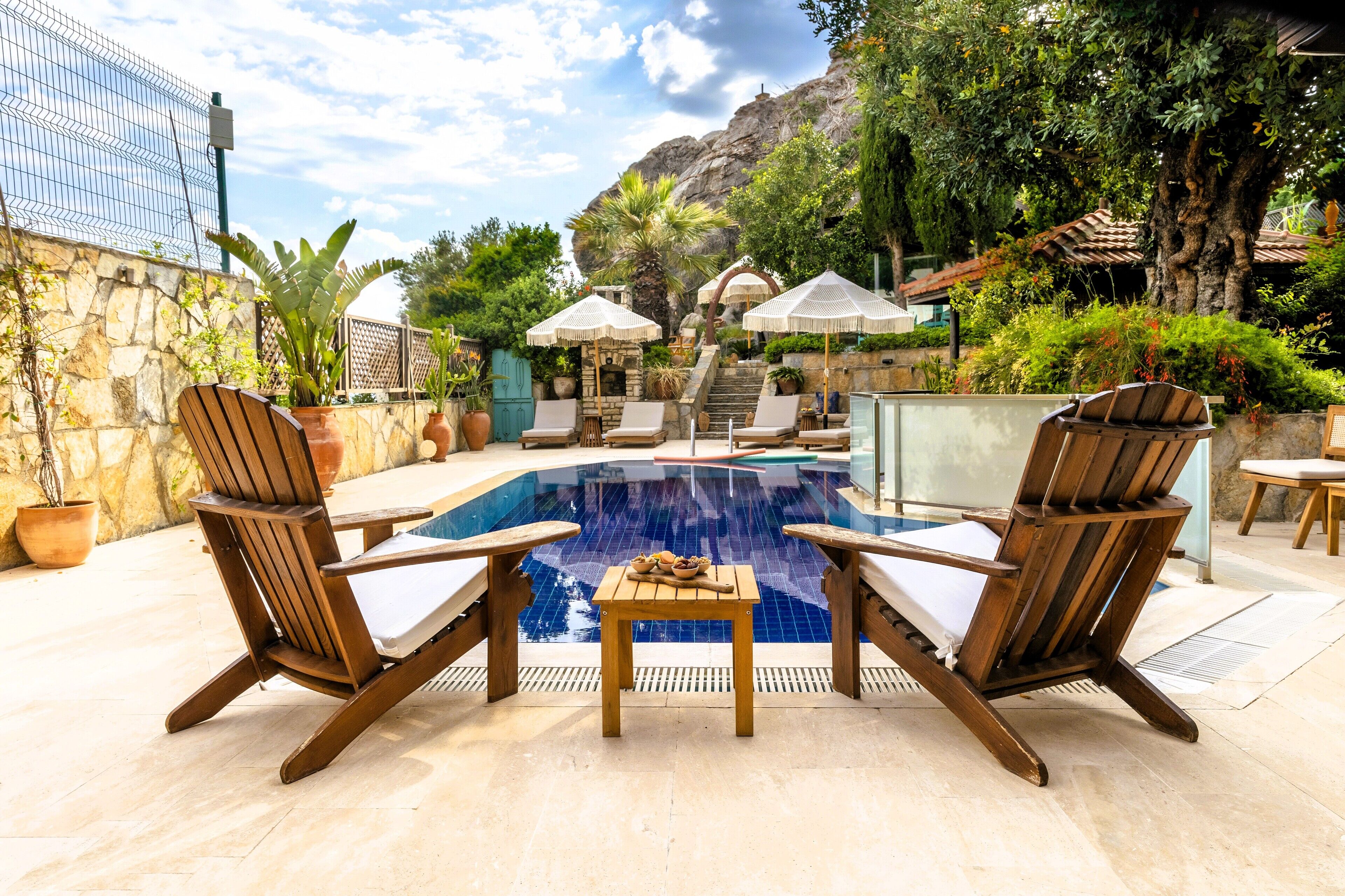 Façade de l’hébergement