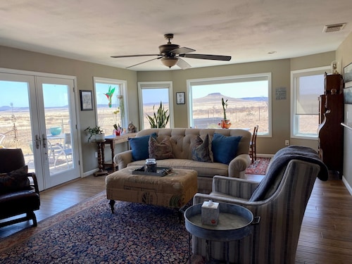 Judy's Line Shack...Super cute house with a fabulous back porch view!