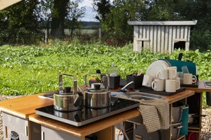 Property grounds - Glamping tent for 2 in the beautiful Hof Viehbrook Farm (Rendswühren)