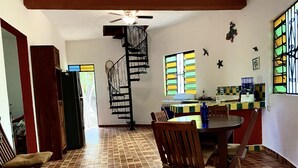 Chalet | Living area - La Casa Redonda Tulum - Coba (Francisco Uh May)