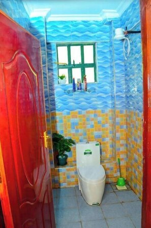 Shower, towels