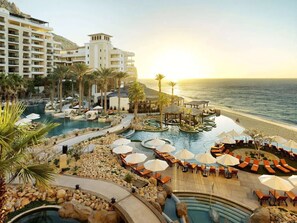 Outdoor pool, a heated pool - SUITE IN EXCLUSIVE RESORT IN LOS CABOS BCS (Cabo San Lucas)