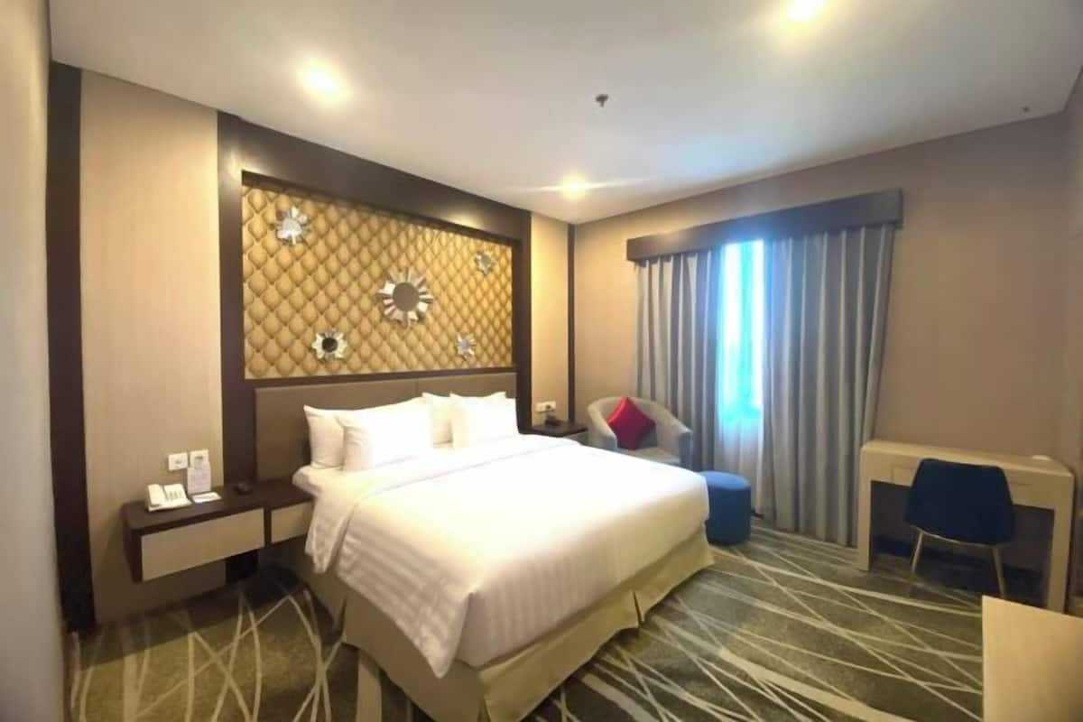 1 camera, biancheria da letto ipoallergenica, una cassaforte in camera