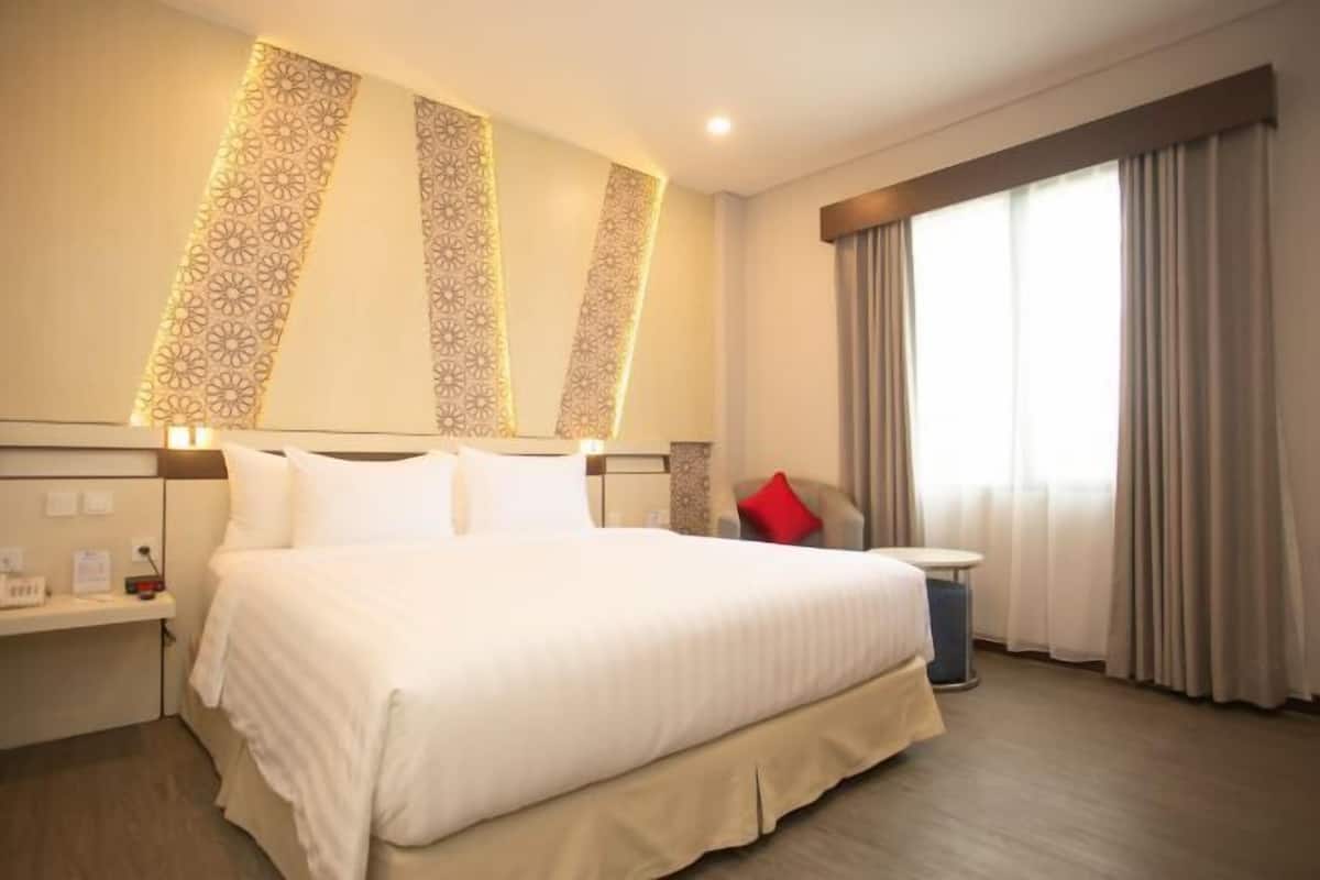 1 camera, biancheria da letto ipoallergenica, una cassaforte in camera