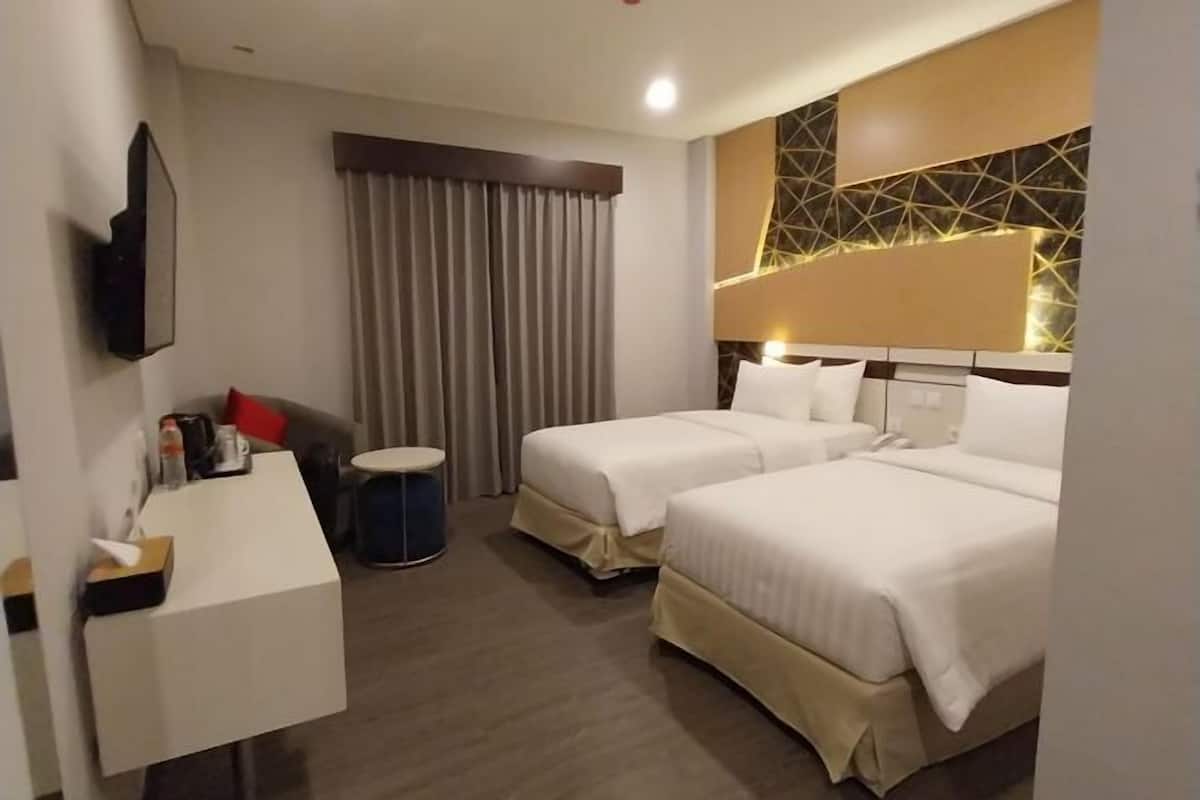 1 quarto, roupas de cama antialérgicas, cofres nos quartos, escrivaninha