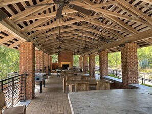 Restauration en plein air