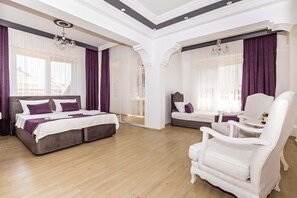 Egyptian cotton sheets, premium bedding, minibar, desk - Merve Butik Otel (Didim)