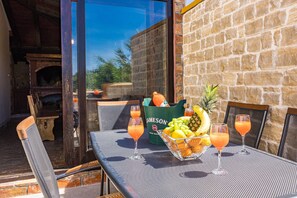 Udendørs spisemuligheder