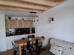 Dining - La Mongie - Duplex + Heated swimming pool + Closed parking lot (Bagnères-de-Bigorre)