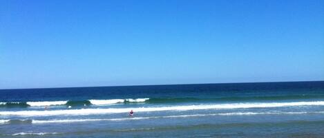 Beach nearby, sun-loungers