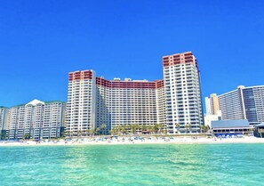On the beach