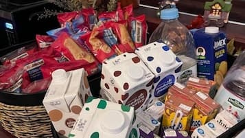 Desayuno para llevar gratuito y diario