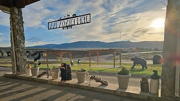Fachada da propriedade
