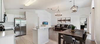 4BR Gated Community Near Disney • Private Heated Pool & Spa • Game Room