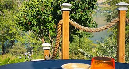 Large private suite with gorgeous views of wood lake on the Okanagan rail trail.