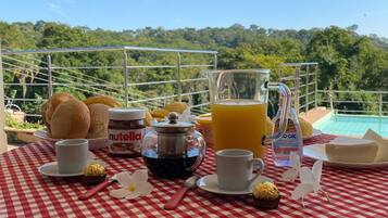 Opções para refeição ao ar livre