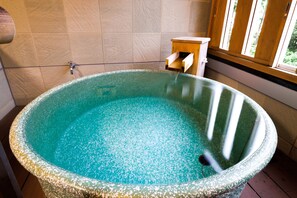 Special Japanese-Western style Room(With open-air bath), Non Smoking | Bathroom