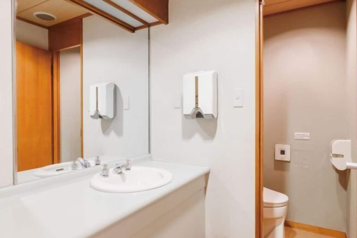 Salle de bain | Sèche-cheveux, chaussons, toilettes avec bidet électronique