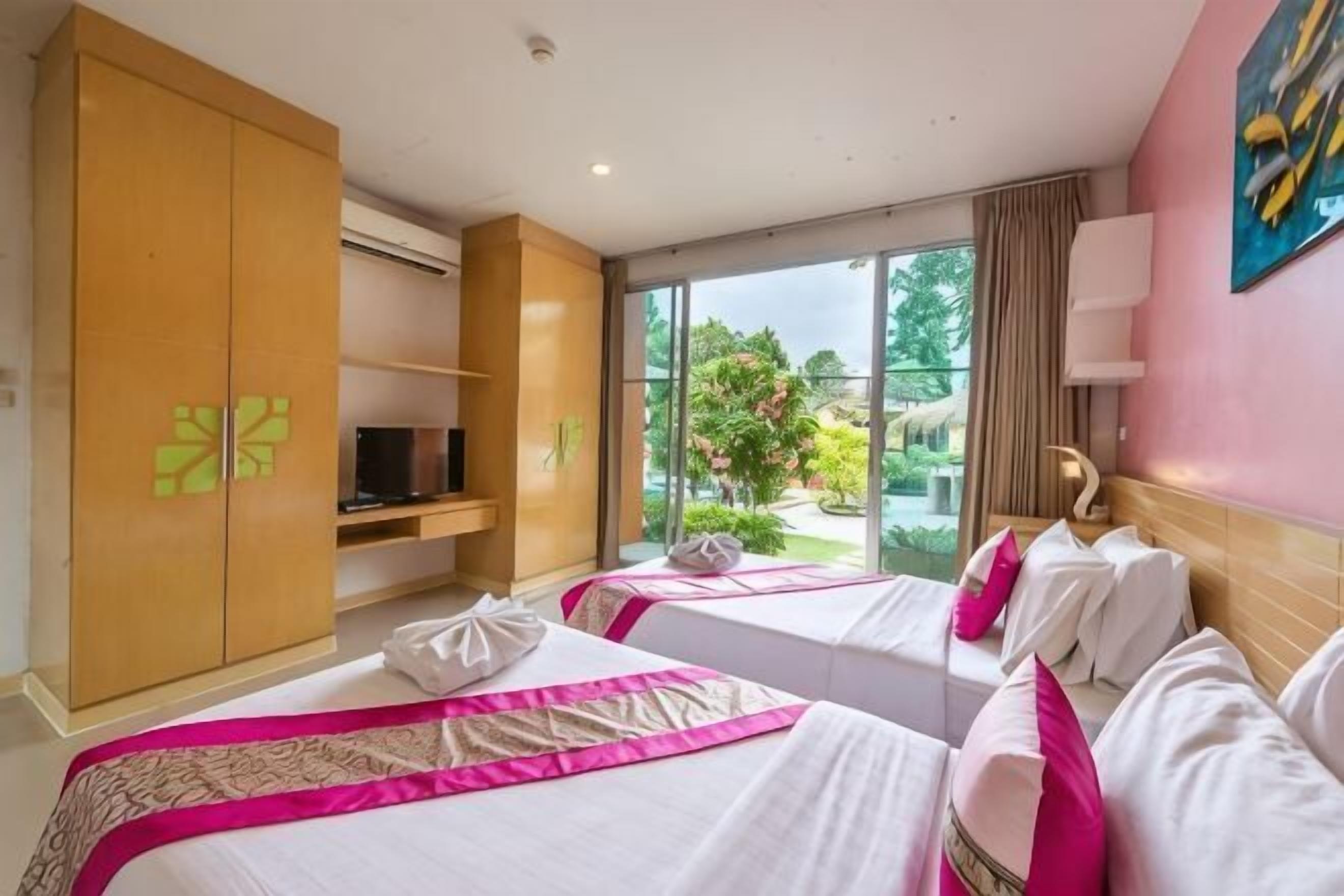 1 Schlafzimmer, hochwertige Bettwaren, Pillowtop-Betten